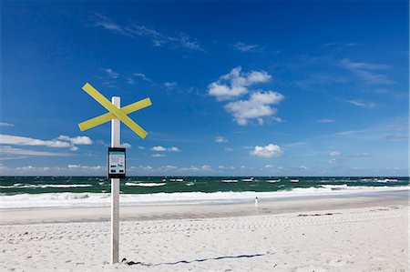 Beach of Kampen, Sylt, North Frisian islands, Nordfriesland, Schleswig Holstein, Germany, Europe Foto de stock - Royalty Free Premium, Número: 6119-07451712