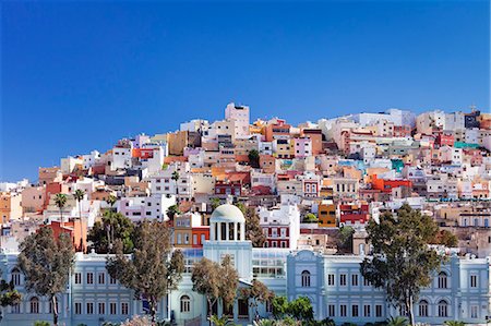 Coloured buildings in the district of San Juan, Las Palmas, Gran Canaria, Canary Islands, Spain, Europe Stock Photo - Premium Royalty-Free, Code: 6119-07451815