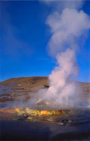 el tatio - Geysers and Fumaroles, El Tatio, Atacama, Chile Stock Photo - Premium Royalty-Free, Code: 6119-07451927