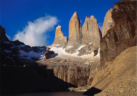 simsearch:6119-07541579,k - Rock Formation at Tierra Del Fuego Natioanl park, Chile, Latin America Stock Photo - Premium Royalty-Free, Code: 6119-07452183
