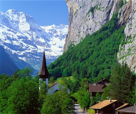 simsearch:6119-08062083,k - Lauterbrunnen, Jungfrau Region, Switzerland Foto de stock - Sin royalties Premium, Código: 6119-07452134