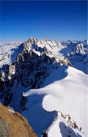simsearch:6119-07453033,k - Aiguille du Midi, Chamonix, France, Europe Stockbilder - Premium RF Lizenzfrei, Bildnummer: 6119-07452268