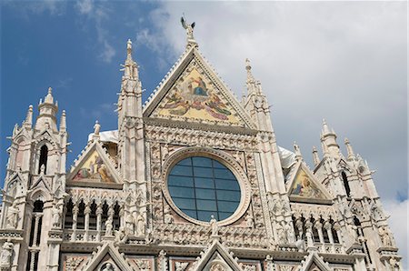 siena cathedral - Duomo (Cathedral), Siena, UNESCO World Heritage Site, Tuscany, Italy, Europe Stock Photo - Premium Royalty-Free, Code: 6119-07452210