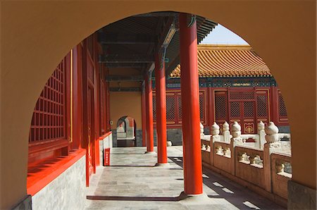 Zijin Cheng, The Forbidden City Palace Museum, UNESCO World Heritage Site, Beijing, China, Asia Photographie de stock - Premium Libres de Droits, Code: 6119-07452371