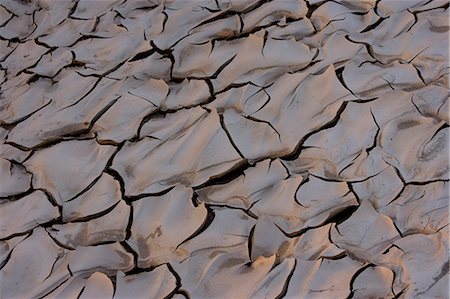 Dry river bed, Skeleton Coast Park, Namibia, Africa Stock Photo - Premium Royalty-Free, Code: 6119-07452478