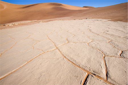 earth crack - Namib Desert, Namibia, Africa Foto de stock - Sin royalties Premium, Código: 6119-07452488