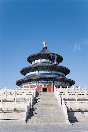 Temple of Heaven, UNESCO World Heritage Site, Beijing, China, Asia Photographie de stock - Premium Libres de Droits, Code: 6119-07452645