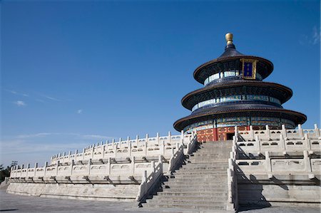 Temple of Heaven, UNESCO World Heritage Site, Beijing, China, Asia Photographie de stock - Premium Libres de Droits, Code: 6119-07452646