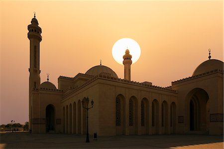 Al Fateh Grand Mosque, Manama, Bahrain, Middle East Photographie de stock - Premium Libres de Droits, Code: 6119-07452750
