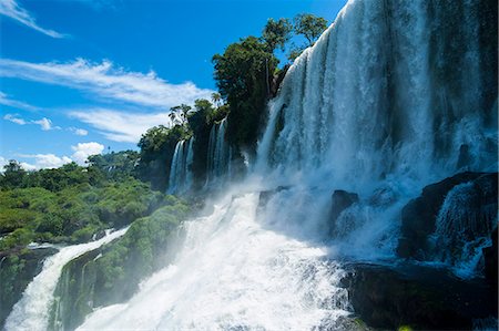 simsearch:6119-07452936,k - Foz de Iguazu, largest waterfalls, Iguazu National Park, UNESCO World Heritage Site, Argentina, South America Foto de stock - Sin royalties Premium, Código: 6119-07452924