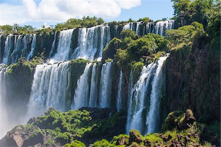simsearch:6119-07452936,k - Foz de Iguazu, largest waterfalls, Iguazu National Park, UNESCO World Heritage Site, Argentina, South America Foto de stock - Sin royalties Premium, Código: 6119-07452926
