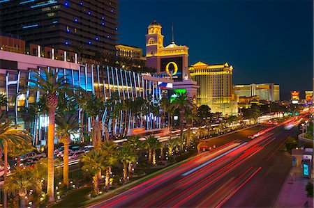 The Strip, Las Vegas, Nevada, United States of America, North America Foto de stock - Sin royalties Premium, Código: 6119-07453057