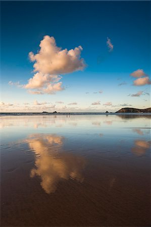 simsearch:6119-07651805,k - Trevose Head and Constantine Bay at sunset, Cornwall, England, United Kingdom, Europe Stock Photo - Premium Royalty-Free, Code: 6119-07651803