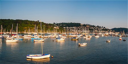 dartmouth - Dartmouth harbour, Devon, England, United Kingdom, Europe Photographie de stock - Premium Libres de Droits, Code: 6119-07651811