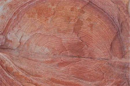 parque estatal del valle de fuego - Detail of sandstone with circular rings, Valley of Fire State Park, Nevada, United States of America, North America Foto de stock - Sin royalties Premium, Código: 6119-07651978