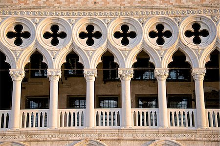 ducal palace - Logia detail, Palazzo Ducale (Doges Palace), Piazza San Marco, San Marco, Venice, UNESCO World Heritage Site, Veneto, Italy, Europe Fotografie stock - Premium Royalty-Free, Codice: 6119-07651919