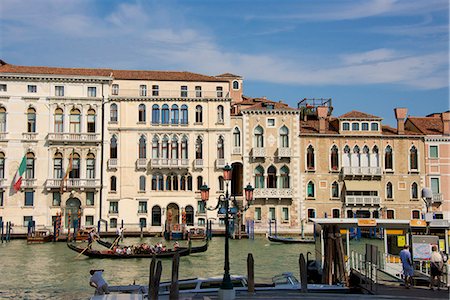 simsearch:640-06050287,k - Palaces facades on Grand Canal and gondolas, Venice, UNESCO World Heritage Site, Veneto, Italy, Europe Stockbilder - Premium RF Lizenzfrei, Bildnummer: 6119-07651921