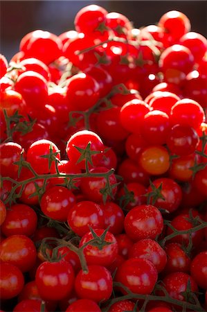 Cherry tomatoes for sale in market in Alberobello, Puglia, Italy, Europe Stock Photo - Premium Royalty-Free, Code: 6119-07652043