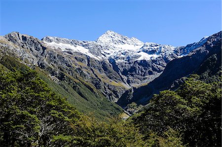 Otira Gorge road, Arthur's Pass, South Island, New Zealand, Pacific Stock Photo - Premium Royalty-Free, Code: 6119-07652100