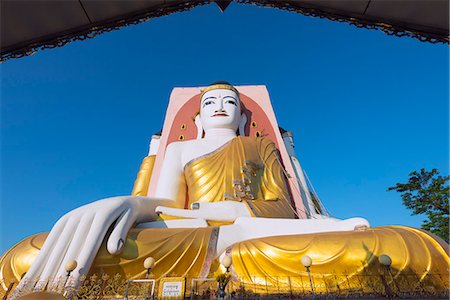 Gautama Buddha, Four Faces paya, Kyaik Pun Paya, Bago, Myanmar (Burma), Asia Stock Photo - Premium Royalty-Free, Code: 6119-07781166