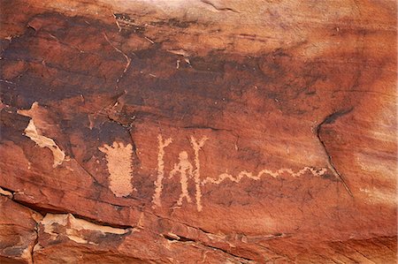 simsearch:6119-07781221,k - Petroglyphs, Gold Butte, Nevada, United States of America, North America Stockbilder - Premium RF Lizenzfrei, Bildnummer: 6119-07781172