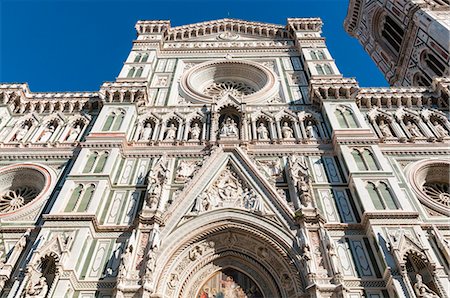 simsearch:6119-07443851,k - Facade of the Cathedral Santa Maria del Fiore, Florence (Firenze), UNESCO World Heritage Site, Tuscany, Italy, Europe Photographie de stock - Premium Libres de Droits, Code: 6119-07781222