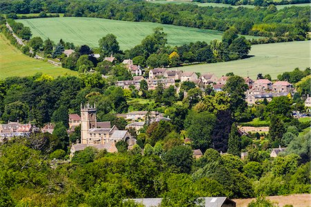 St. Peter and St. Paul Church in Blockley, a traditional village in The Cotswolds, Gloucestershire, England, United Kingdom, Europe Stock Photo - Premium Royalty-Free, Code: 6119-07734880