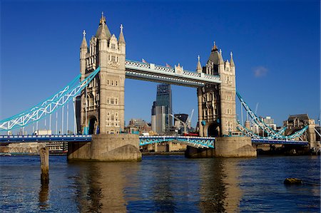 Tower Bridge and the River Thames, London, England, United Kingdom, Europe Stockbilder - Premium RF Lizenzfrei, Bildnummer: 6119-07735115