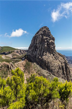 A view of the island of La Gomera, the second smallest island in the Canary Islands, Spain, Atlantic, Europe Stock Photo - Premium Royalty-Free, Code: 6119-07943767