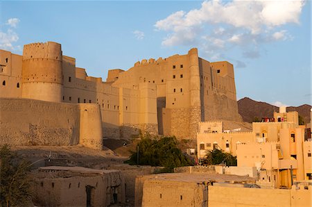 Bahla Fort, UNESCO World Heritage Site, Oman, Middle East Stock Photo - Premium Royalty-Free, Code: 6119-07943882