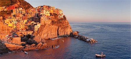 Manarola, Cinque Terre, UNESCO World Heritage Site, Riviera di Levante, Provinz La Spazia, Liguria, Italy, Europe Foto de stock - Sin royalties Premium, Código: 6119-07968930