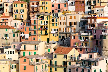 Manarola, Cinque Terre, UNESCO World Heritage Site, Liguria, Italy, Europe Stock Photo - Premium Royalty-Free, Code: 6119-08062307