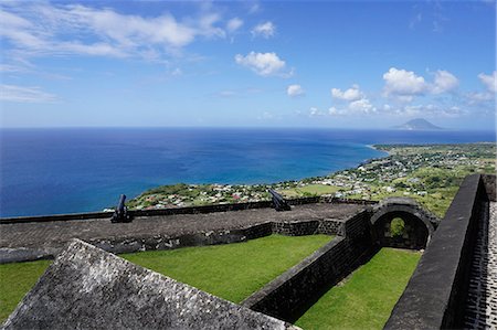 simsearch:841-07590517,k - Brimstone Hill Fortress, UNESCO World Heritage Site, St. Kitts, St. Kitts and Nevis, Leeward Islands, West Indies, Caribbean, Central America Photographie de stock - Premium Libres de Droits, Code: 6119-08170248