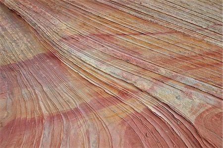 rock texture - Sandstone layers and lines, Coyote Buttes Wilderness, Vermilion Cliffs National Monument, Arizona, United States of America, North America Stock Photo - Premium Royalty-Free, Code: 6119-08126529