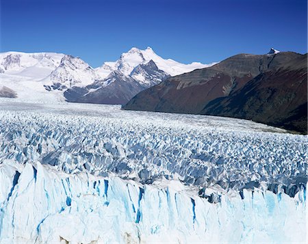 perito moreno glacier - Perito Moreno glacier and Andes mountains, Parque Nacional Los Glaciares, UNESCO World Heritage Site, El Calafate, Argentina, South America Stock Photo - Premium Royalty-Free, Code: 6119-08266290