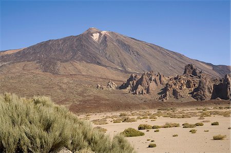 physical geography tenerife - Mount Teide from Llano de Ucanca, Tenerife, Canary Islands, Spain, Europe Stock Photo - Premium Royalty-Free, Code: 6119-08266346