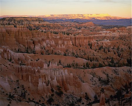 desert night - View of Bryce Canyon National Park in evening light, from Sunset Point, Utah, United States of America, North America Stock Photo - Premium Royalty-Free, Code: 6119-08266419