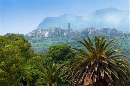 Penta di Casinca, Haute-Corse, Corsica, France, Europe Foto de stock - Sin royalties Premium, Código: 6119-08266746