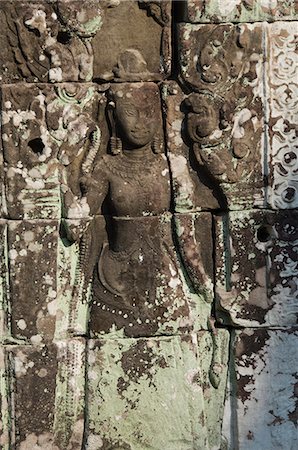 Banteay Kdei temple, Angkor Thom, Angkor, UNESCO World Heritage Site, Siem Reap, Cambodia, Indochina, Southeast Asia, Asia Photographie de stock - Premium Libres de Droits, Code: 6119-08266797