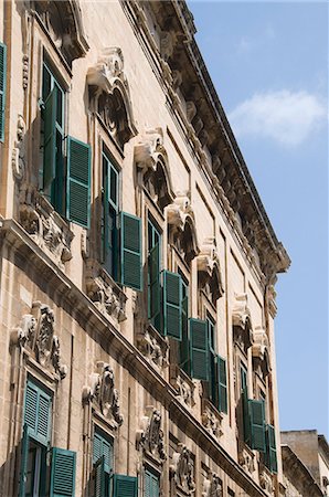 simsearch:841-02704358,k - Typical street, Valletta, Malta, Europe Foto de stock - Sin royalties Premium, Código: 6119-08266968