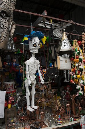 Artisans Market, San Miguel de Allende (San Miguel), Guanajuato State, Mexico, North America Stock Photo - Premium Royalty-Free, Code: 6119-08266906