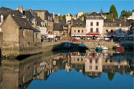 River Loch and harbour, St. Goustan quarter, Auray, Brittany, France, Europe Stock Photo - Premium Royalty-Free, Code: 6119-08267306