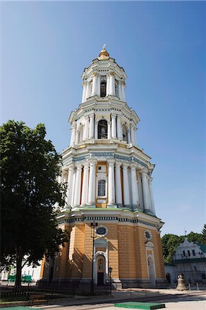 simsearch:6119-08268346,k - The Great Bell Tower, The Lavra, UNESCO World Heritage Site, Kiev, Ukraine, Europe Photographie de stock - Premium Libres de Droits, Code: 6119-08267943