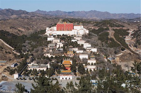 simsearch:6119-08740954,k - Putuo Zongcheng Tibetan outer temple dating from 1767, Chengde city, UNESCO World Heritage Site, Hebei Province, China, Asia Photographie de stock - Premium Libres de Droits, Code: 6119-08267927