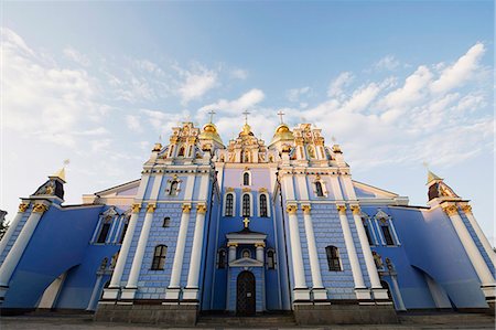 St. Michaels Gold Domed Monastery, 2001 copy of 1108 original, Kiev, Ukraine, Europe Foto de stock - Royalty Free Premium, Número: 6119-08267939