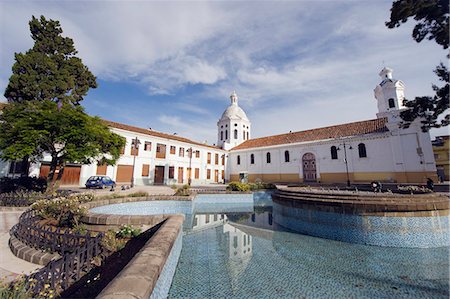 ecuador not people not amazon - San Sebastian church, Historic Centre of Santa Ana de los Rios de Cuenca, UNESCO World Heritage Site, Cuenca, Ecuador, South America Stock Photo - Premium Royalty-Free, Code: 6119-08268198