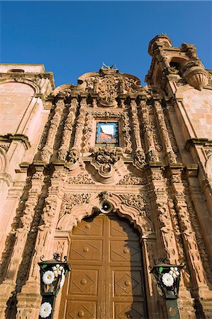 simsearch:6119-08266382,k - Templo de Pardo, dating from 1757, Guanajuato, UNESCO World Heritage Site, Guanajuato state, Mexico, North America Foto de stock - Sin royalties Premium, Código: 6119-08268113