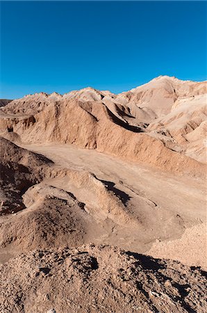 Valle de la Luna (Valley of the Moon), Atacama Desert, Chile, South America Fotografie stock - Premium Royalty-Free, Codice: 6119-08268296