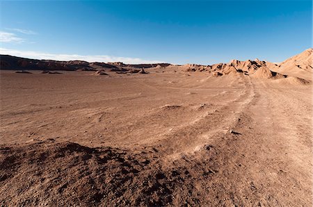 Valle de la Luna (Valley of the Moon), Atacama Desert, Chile, South America Foto de stock - Royalty Free Premium, Número: 6119-08268298