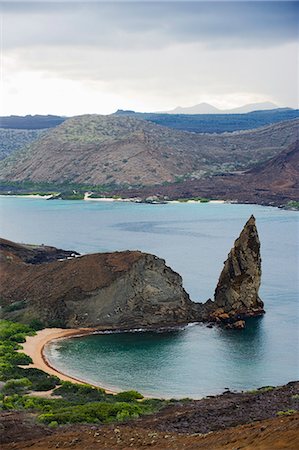 simsearch:6119-08268211,k - Pinnacle Rock, Isla Bartholome, Galapagos Islands, UNESCO World Heritage Site, Ecuador, South America Stock Photo - Premium Royalty-Free, Code: 6119-08268210